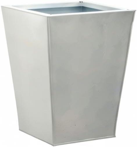 Nearly Natural 13in. Classic Square Metal Planter - Image 4