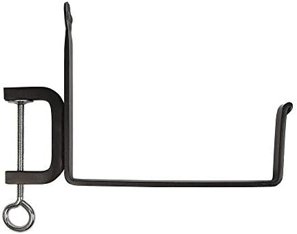 Achla Designs SFB-02C, 8 inch Railing clamp Window Flower Box Brackets, Black - Image 4