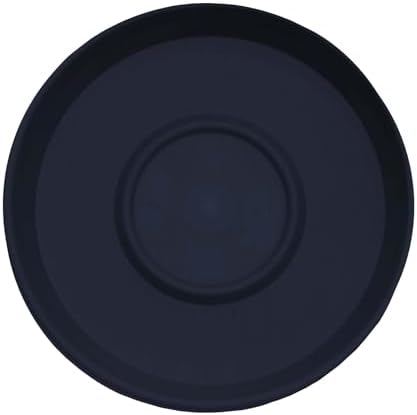 Bloem Terra Plastic Saucer Tray for 10" Terra Planters, Navy, 6-Pack - Image 3
