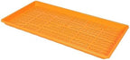 SUNPACK 10" x 20" Heavy Duty Mesh Plastic Seed Starting Tray, Orange, 1" (Pack of 10) - Ensures Water Drainage and Aeration, Perfect for Greenhouses or Indoor Gardening - Image 2