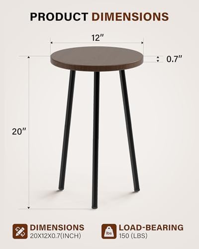 Plant Stand Indoor 2 Pack: 20'' Indoor Plant Stand Tall - Plant Table - Image 2