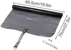 2 PCS Gardening Mat Square Plant Pad Waterproof for Transplanting Flower Pots Potting Foldable Garden Repotting(Black) - Image 7