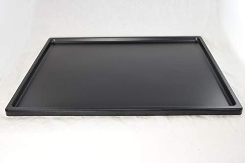 Yubonzai Japanese Rectangular Black Plastic Humidity/Drip Tray for Bonsai Tree & House Indoor Plant - 8.5" to 18" (18"x 13.5"x 0.75") by Unknown