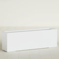 Greenline Leo Tall Rectangular Fiberglass Planter, Outdoor Planter Box by GreenlinePlanters