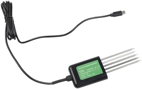 USB Soil Sensor 7 In 1 FOR Smart Soil Tester PH/EC Temperature Humidity Meter,USB Data Output For Android Devices, For Landscaping - Image 5