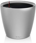 Lechuza Classico Premium LS 28 Silver Metallic 16048 by LECHUZA