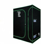 Indoor Grow Tent Grow Tent Greenhouse Cabinet Shelter with Partitioned Chambers Lightproof 600D and Diamond Reflective Film Viewing Window and Metal, 120-90-180 by Unknown