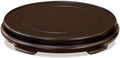 12 Inch Dark Brown Round Chinese Wooden Stand by ChinaFurnitureOnline