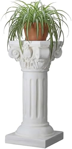 1 Pack 21.7 Inch Roman Column and Pillar Plant Pedestal, Elegant by Unknown