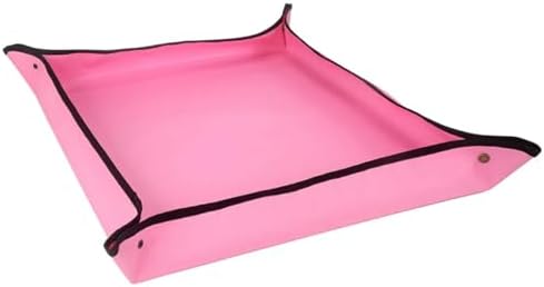 2 PCS Garden Planting Mat Flower Pot Plant Repotting Reusable Foldable Gardening Transplanting Succulent Pad(Pink) by Unknown