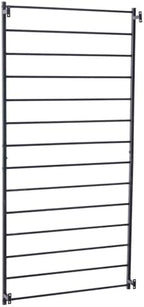 MyGift Matte Black Metal Garden Trellis Wall Mounted Plant Support - Image 5
