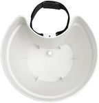 elho Vibia Campana Drainpipe Clicker 40 - Flower Pot for Outdoor - Ø 21.6 x H 16.3 cm - /Silky White - Image 4