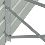 vidaXL Garden Raised Bed Anthracite 39.4"x15.7"x30.3" Galvanized Steel - Image 5