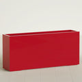 Greenline Alice Tall Rectangular Fiberglass Planter, Outdoor Planter Box by GreenlinePlanters