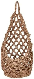 Macrame Plant Hanger 4pcs Portable Fruit Net Bag Eco-Friendly Pantry Organizer Storage Kitchen Home Hanging Basket Use(Coffee) by Unknown