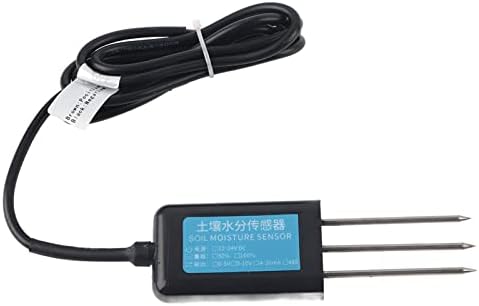Soil Moisture Meter Digital Plant Temperature Soil Moisture Sensor Humidity Test Meter Plant Accessories Indoor for Gardening Farming and Outdoor Plants by HERCHR