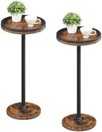 HOOBRO Small Round Side Tables, Drink Tables, Coffee Martini Tables by HOOBRO