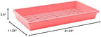 Bootstrap Farmer 1020 Trays, 10 Pack, Pink - Heavy-Duty 2.5" Deep Flats Without Holes for Microgreens, Fodder, Hydroponics - Image 4