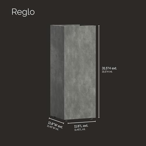 Reglo Tall Planters Outdoor, Rectangular Indoor/Outdoor Box - Image 2