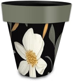 Briarwood Lane Everyday Planter 14" x 15" x 15" Elegant Flowers Large Planter - Image 2