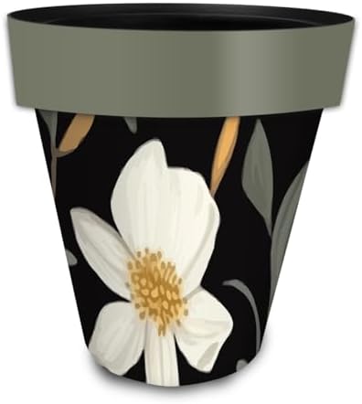 Briarwood Lane Everyday Planter 14" x 15" x 15" Elegant Flowers Large Planter - Image 2