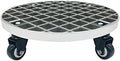 Plant Caddy with Wheels Heavy Duty,440Lb Capacity, Rolling Plant Stand, Planter Caddies Round Large Flower Pot Mover Plant Dolly Holder Planter Trolley Casters,Grey-21cm/8in by Unknown