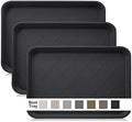 Boot Tray for Entryway Indoor, Heavy Duty Shoe Mat Tray 3 Packs, 16.7"x12.8" Waterproof Shoe Trays by WATANIYAPET