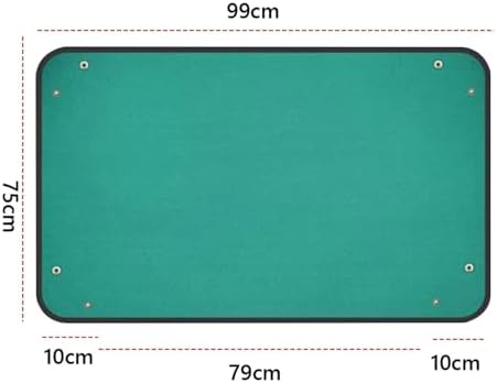 Foldable Planting Mat Waterproof Potting Tray Garden Transplanting Mats Gardening Pad Plant Pruning Tool for Indoor Plant Repotting(Green 100X100CM) - Image 6