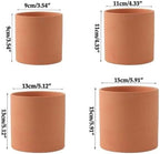 Flower pots Planter For Indoor Cylindrical Breathable Outdoor Indoor(9cm) - Image 2