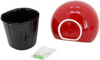 Arcadia Garden Products WP26 Small Round Wall Planter 3-Pack-Red - Image 7
