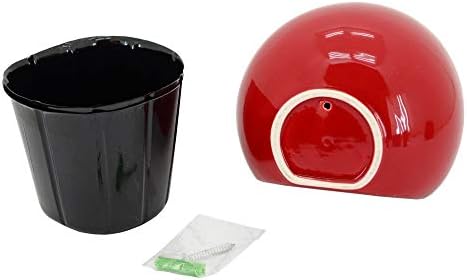Arcadia Garden Products WP26 Small Round Wall Planter 3-Pack-Red - Image 7