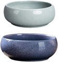 laringExtra1 Lotus Bowl Planter 2 Pack, 7.5in & 6.5in, Shallow Vase by Unknown