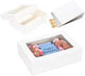 JJO 14x10x4 Inches 15 Pack Cake Boxes with Cake Board,White Bakery Boxes by JJO