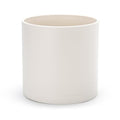 D'vine Dev Plastic Planter Pot with Saucer, 10 in, Oatmeal, 74-X-H-2 by DvineDevPlanterPotsandStand