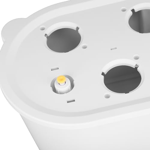 Hydroponics Growing System, 7 Pods Indoor Garden, Germination Kit with 24W LED Light, Pump System, Automatic Timer, Water Cycle, Smart Modes for Home Kitchen Gardening (White) - Image 7