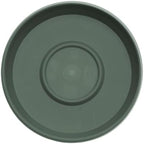 Bloem Terra 24" Round Plastic Plant Saucer, Lightweight UV-Resistant Indoor/Outdoor Flower Pot Tray - Fits 24-inch Planter Pots, Basil, 2-Pack - Image 4
