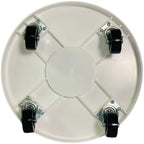 DeVaultEnterprises Devault 12 Inch Plant Dolly, Heavy Duty Rolling Plant Caddy with Wheels for Large Pots and Planters, 500 lb Capacity, Made in USA (1, White) - Image 7