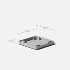 Veradek Pure Series Taper Planter Tray - Image 4