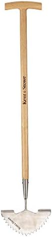 Kent & Stowe Lawn Edging Cutter - Stainless Steel Lawn Edging Cutter with Ash Handle Length 100cm by Kent+%26+Stowe