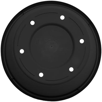 Bloem Terra 4" Plastic Planter, 0.25 Gallon, Black, 10-Pack - Image 6