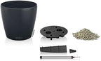 Lechuza 13244 Classico Color 43 Self-Watering Planter for Indoor and Outdoor Use, 17" x 17" x 16", Slate Matte - Image 3