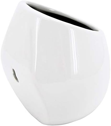 Arcadia Garden Products Small Round Wall Planter 3-Pack-Glossy White - Image 6