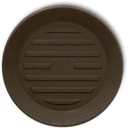 Crescent Garden Universal Round Planter Saucer – Heavy-Duty Drainage Tray for Indoor & Outdoor Use – Fits Pots with 18" Base (23.5" Total Outer Diameter) - Bark Brown by CrescentGarden