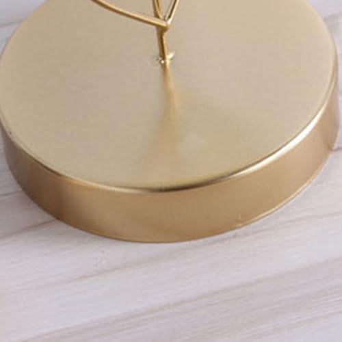 HOMSFOU Glass Test Tube Hydroponic Vase with Iron Golden Leaf Frame, 3-Tube Plant Propagation Planter for Home Décor and Flower Arrangement - Image 4