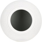 SAFAVIEH Outdoor – Mora White Ficonstone Cement Planter Pot, Fully Assembled Decorative Outdoor Planter, Smooth Orb Design, Frost-Resistant with Drainage (PAT1534C) - Image 5