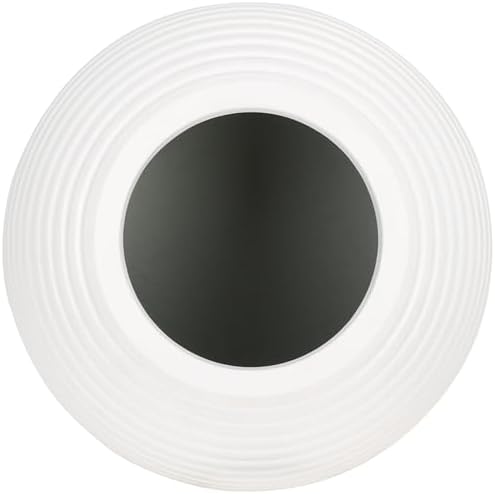 SAFAVIEH Outdoor – Mora White Ficonstone Cement Planter Pot, Fully Assembled Decorative Outdoor Planter, Smooth Orb Design, Frost-Resistant with Drainage (PAT1534C) - Image 5
