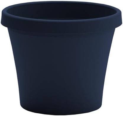 Bloem Terra 14" Plastic Planter, 5 Gallon, Navy, 2-Pack - Image 3