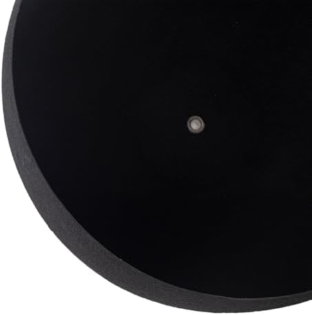 FAB HAB Eden Handmade Round Metal Planters in Midnight Finish – Set of 3 (13”, 15", 18”), Indoor/Outdoor, Lightweight with Drainage Holes - Image 4