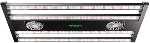 VIVOSUN AeroLight 320W LED Grow Light, Indoor Plant Light Bars with Fan by VIVOSUN