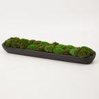 2 Color Mix Pack Preserved Pole Moss Pillow Bun Cushion Natural Decorative Green DIY Kit Art Wall Decor Florist Decor Easter Table Decor Wedding(1.5 sq.ft, Green-A,Green-B) - Image 2